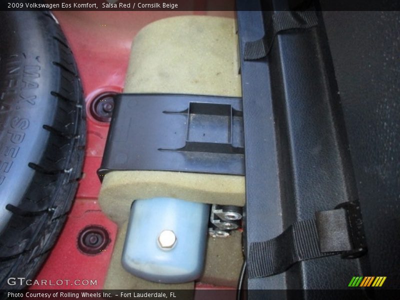 Salsa Red / Cornsilk Beige 2009 Volkswagen Eos Komfort