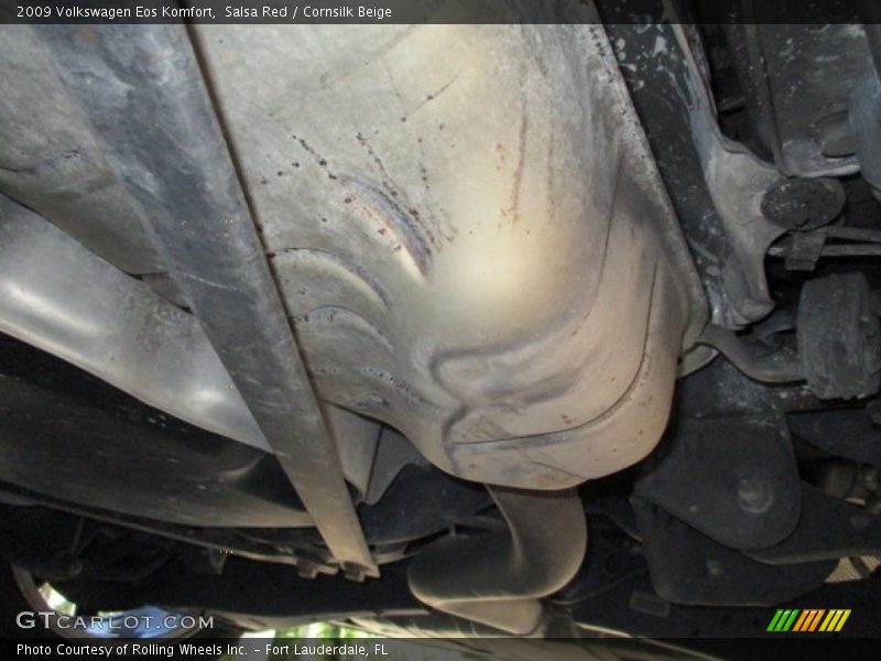 Salsa Red / Cornsilk Beige 2009 Volkswagen Eos Komfort