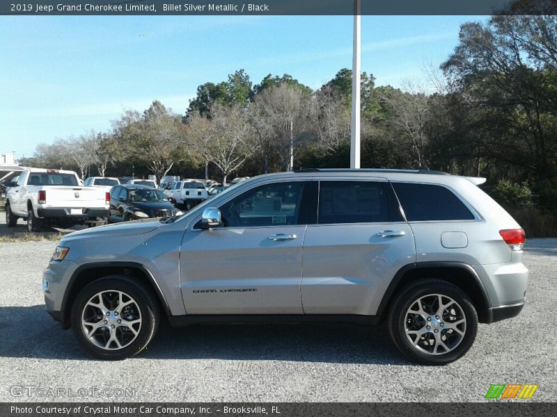 Billet Silver Metallic / Black 2019 Jeep Grand Cherokee Limited