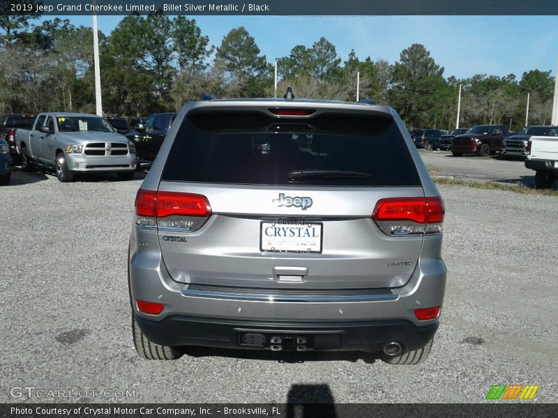 Billet Silver Metallic / Black 2019 Jeep Grand Cherokee Limited