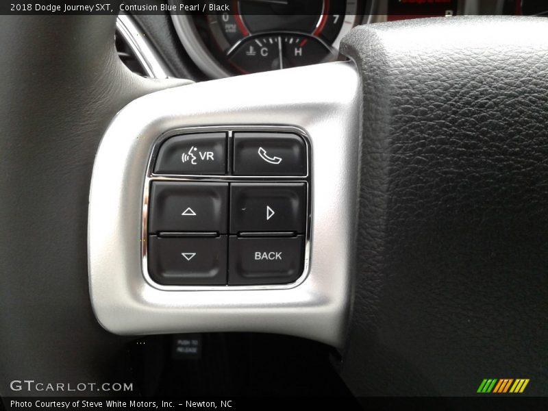 Contusion Blue Pearl / Black 2018 Dodge Journey SXT