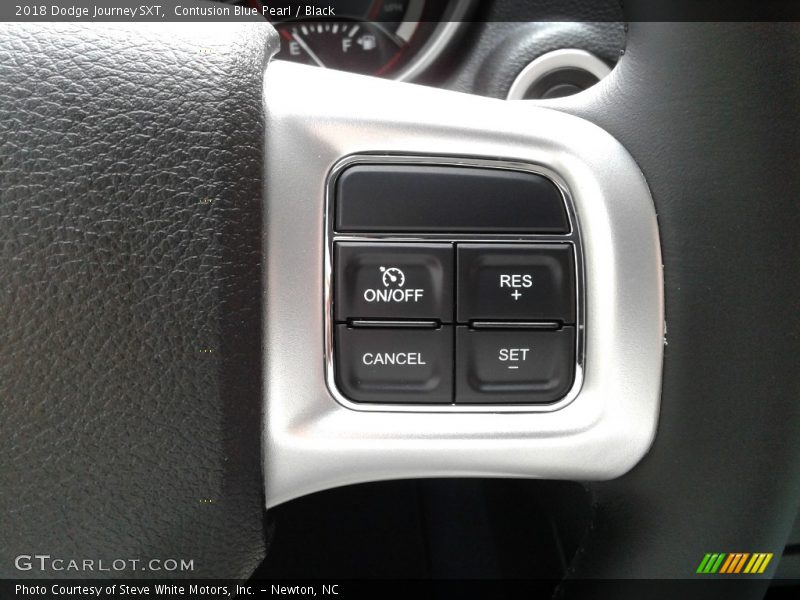 Contusion Blue Pearl / Black 2018 Dodge Journey SXT