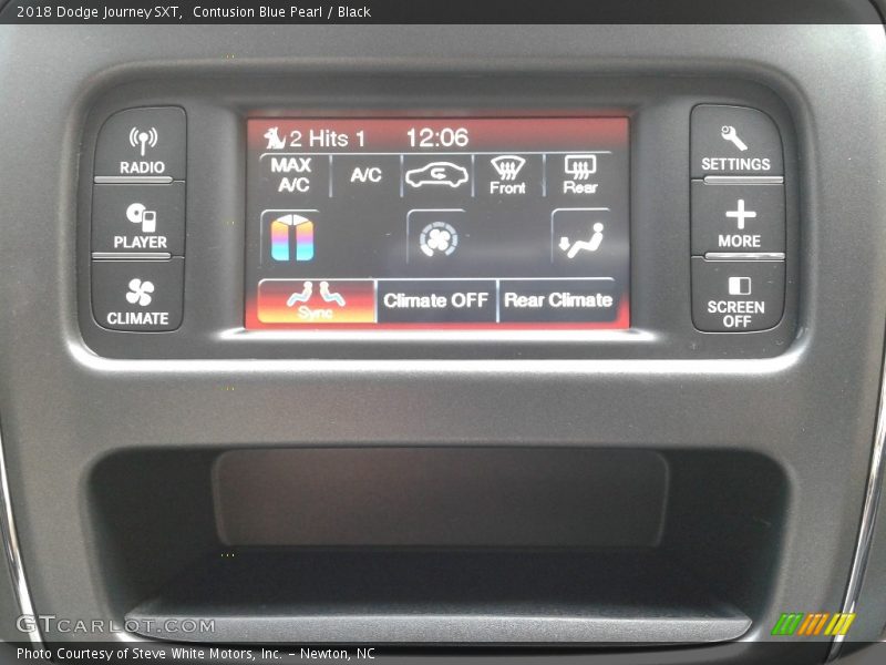 Contusion Blue Pearl / Black 2018 Dodge Journey SXT
