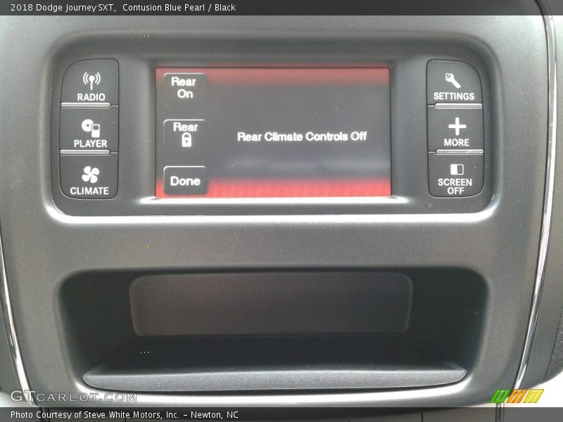 Contusion Blue Pearl / Black 2018 Dodge Journey SXT