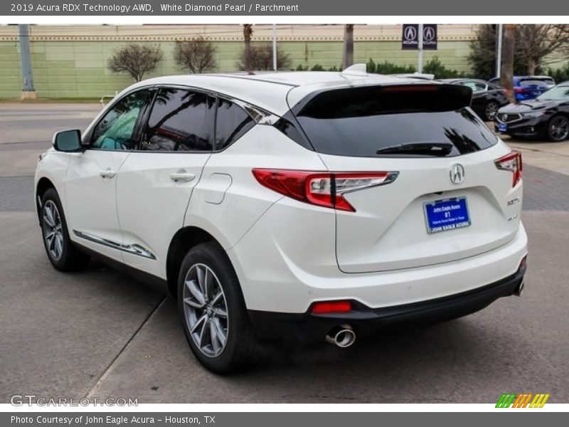 White Diamond Pearl / Parchment 2019 Acura RDX Technology AWD