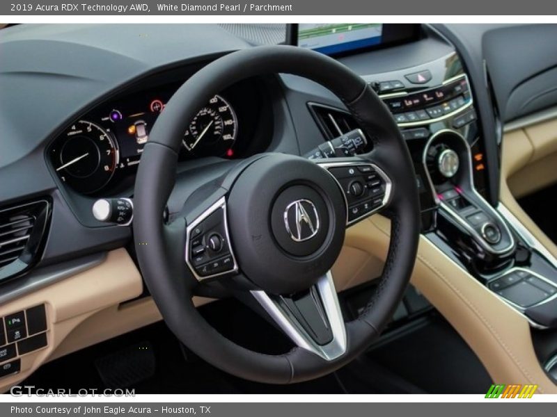 White Diamond Pearl / Parchment 2019 Acura RDX Technology AWD
