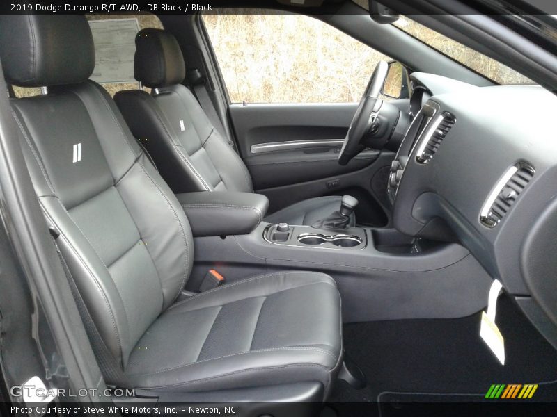 Front Seat of 2019 Durango R/T AWD