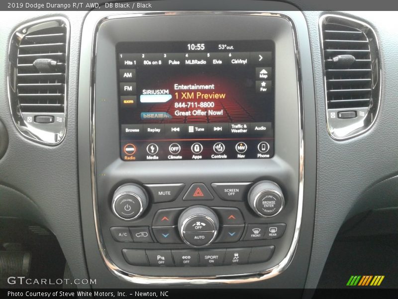 Controls of 2019 Durango R/T AWD