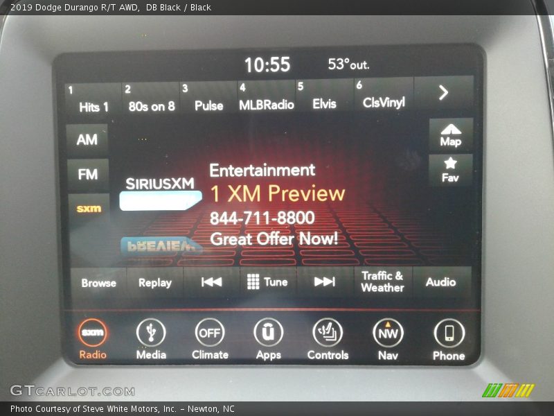 DB Black / Black 2019 Dodge Durango R/T AWD