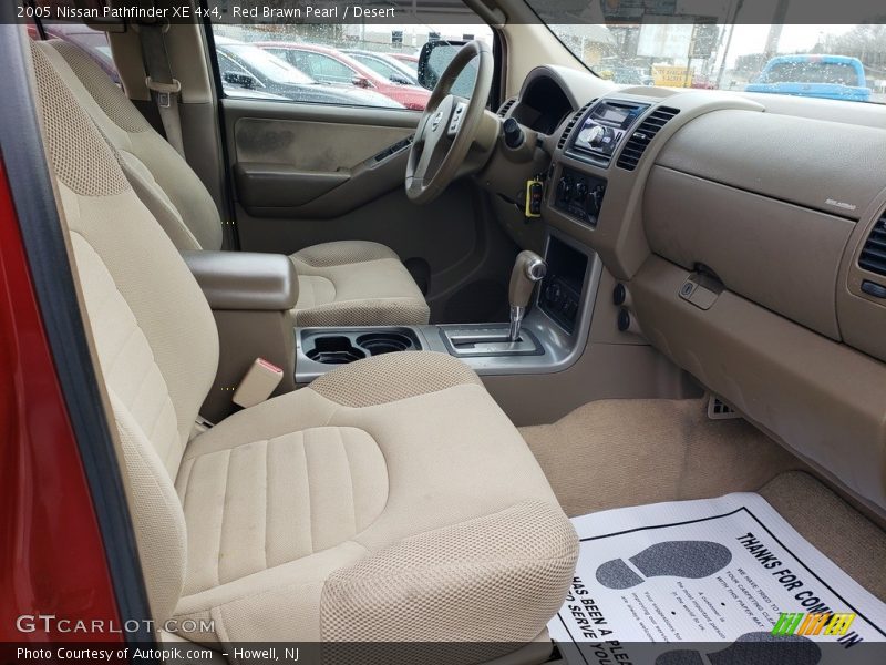 Red Brawn Pearl / Desert 2005 Nissan Pathfinder XE 4x4