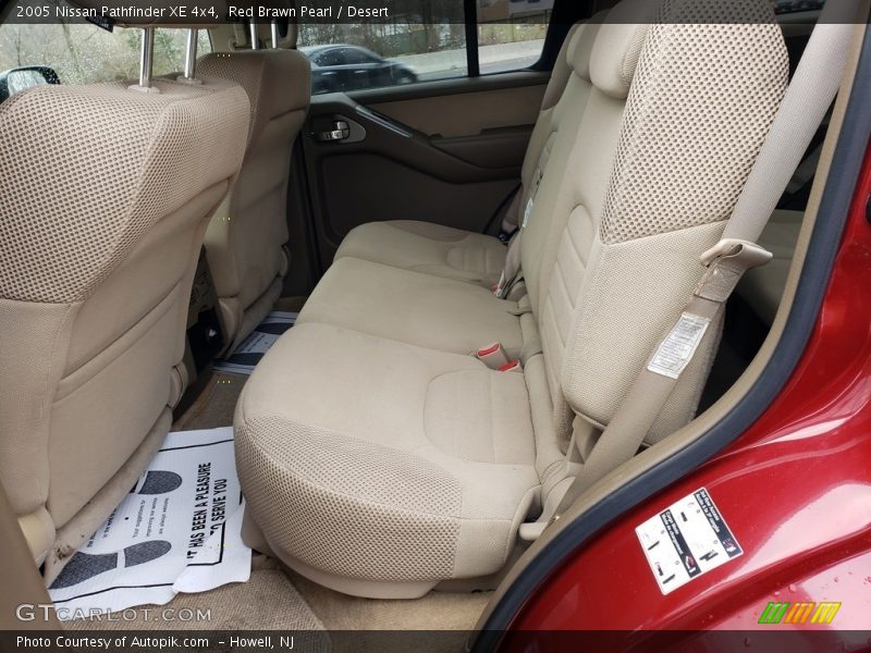 Red Brawn Pearl / Desert 2005 Nissan Pathfinder XE 4x4