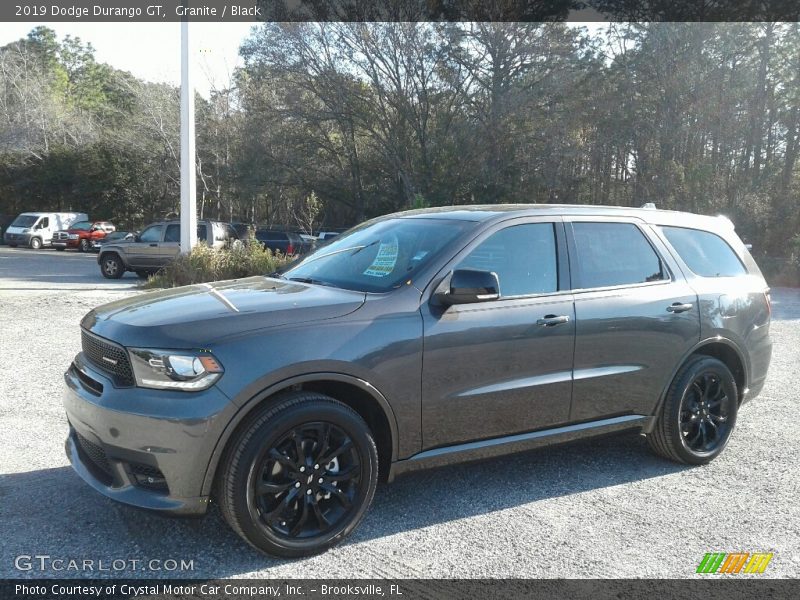 Granite / Black 2019 Dodge Durango GT