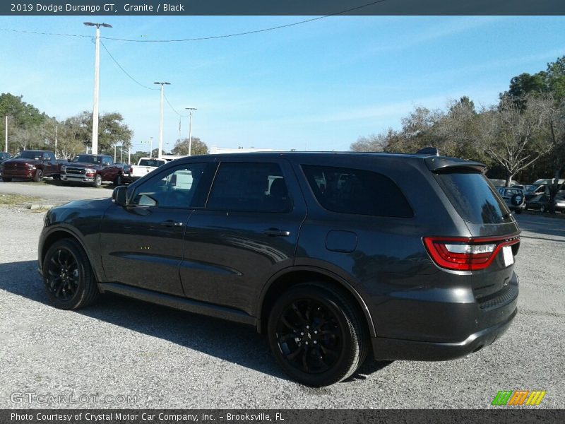 Granite / Black 2019 Dodge Durango GT