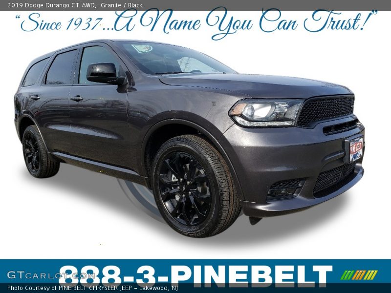 Granite / Black 2019 Dodge Durango GT AWD