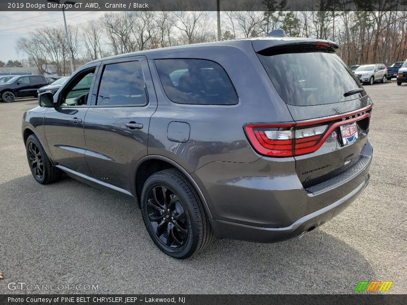 Granite / Black 2019 Dodge Durango GT AWD