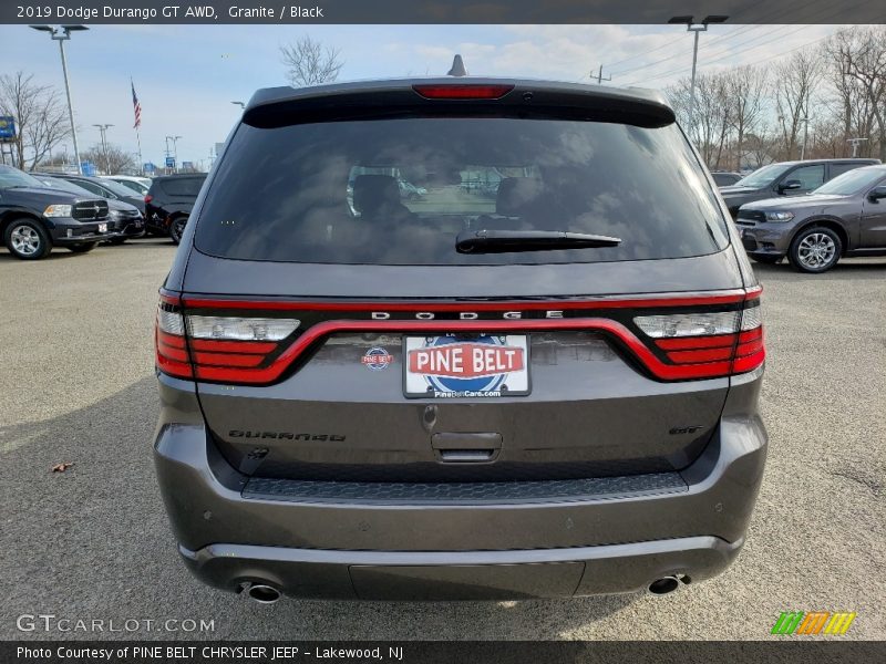 Granite / Black 2019 Dodge Durango GT AWD