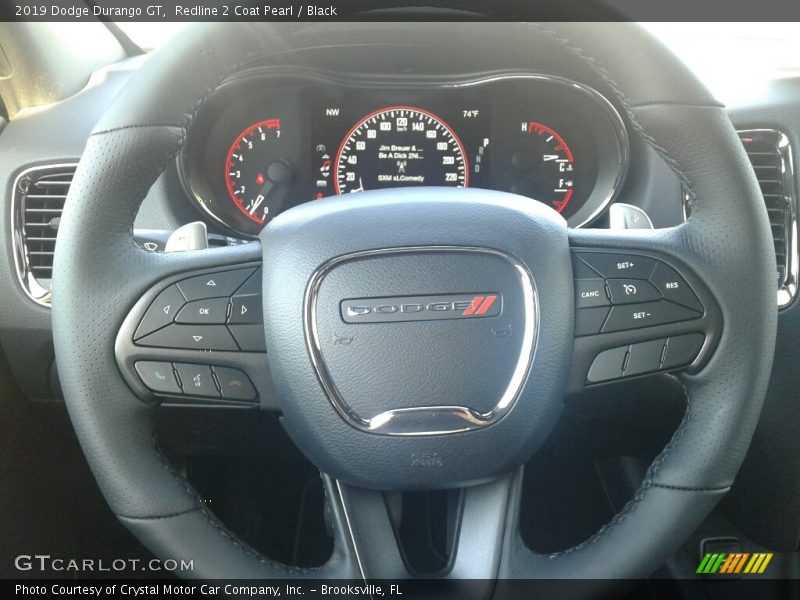 Redline 2 Coat Pearl / Black 2019 Dodge Durango GT