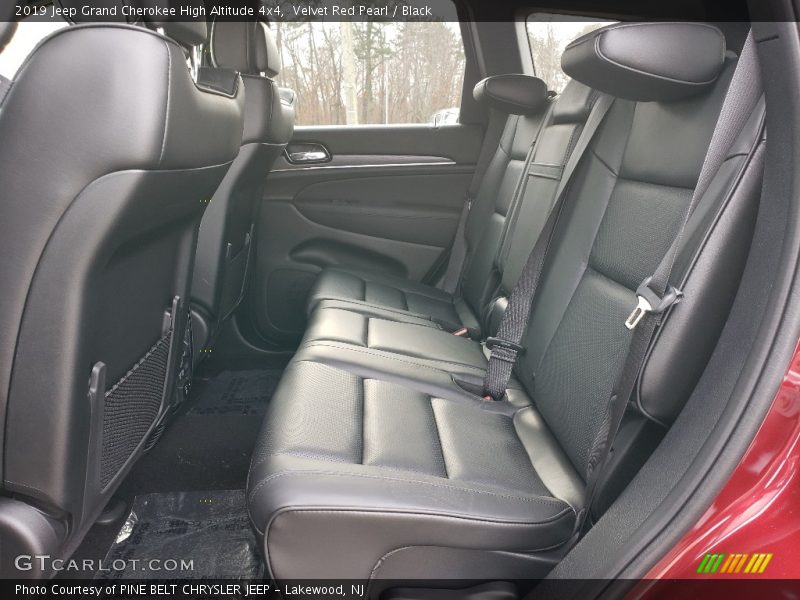 Velvet Red Pearl / Black 2019 Jeep Grand Cherokee High Altitude 4x4