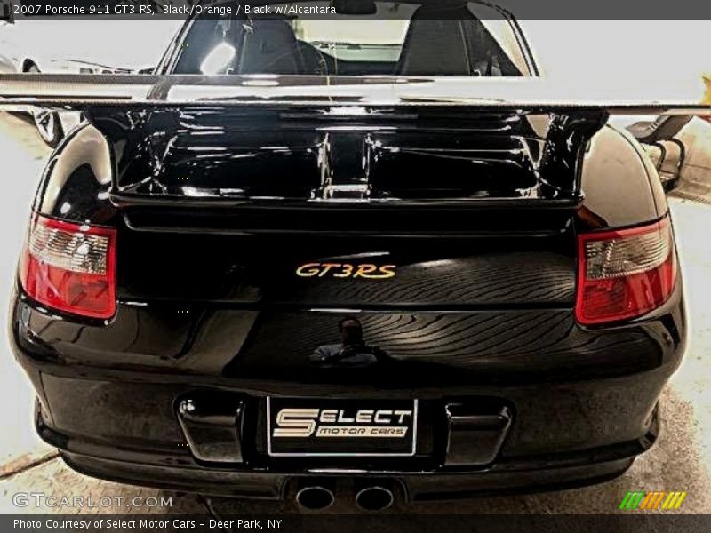 Black/Orange / Black w/Alcantara 2007 Porsche 911 GT3 RS