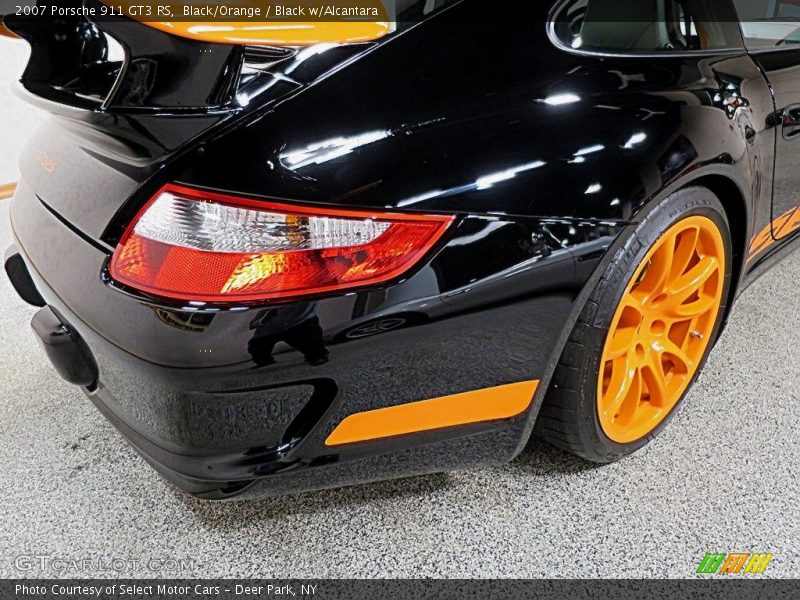 Black/Orange / Black w/Alcantara 2007 Porsche 911 GT3 RS