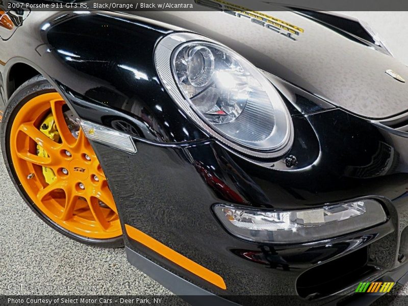 Black/Orange / Black w/Alcantara 2007 Porsche 911 GT3 RS