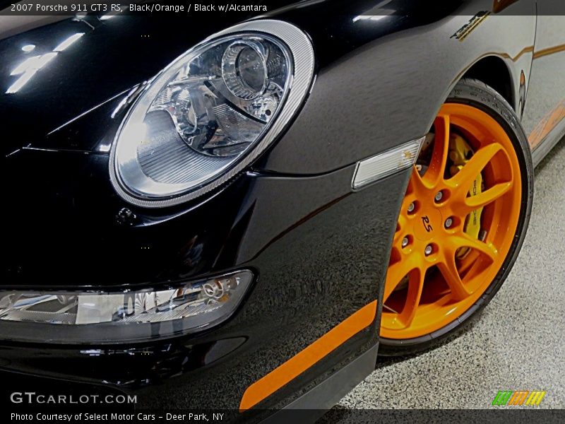 Black/Orange / Black w/Alcantara 2007 Porsche 911 GT3 RS