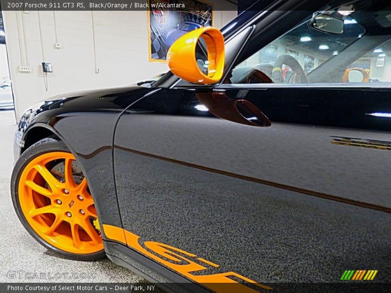 Black/Orange / Black w/Alcantara 2007 Porsche 911 GT3 RS