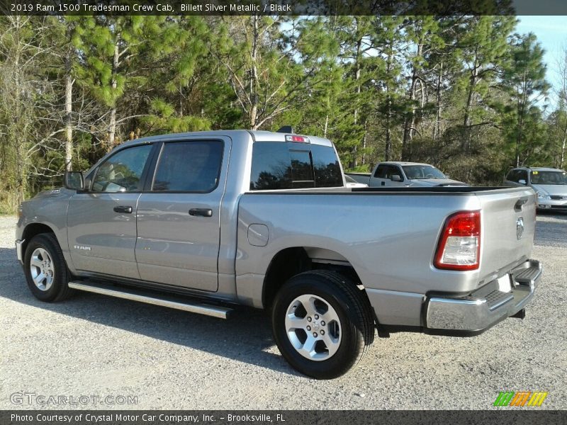 Billett Silver Metallic / Black 2019 Ram 1500 Tradesman Crew Cab