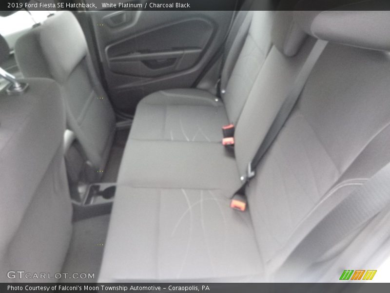 White Platinum / Charcoal Black 2019 Ford Fiesta SE Hatchback
