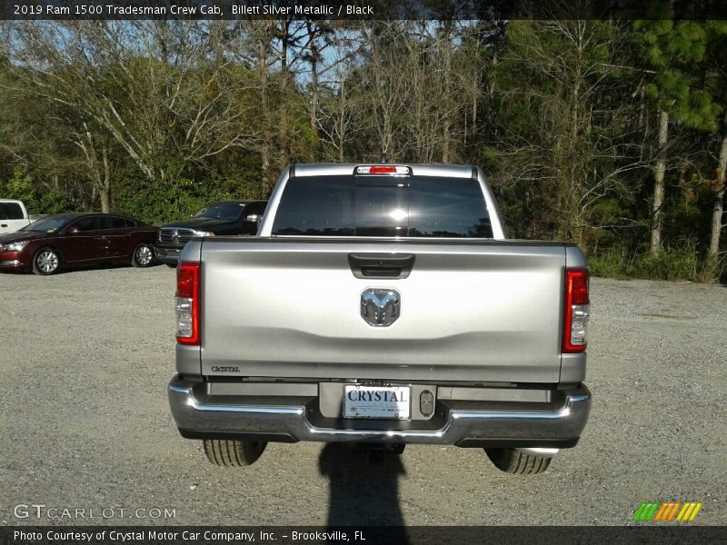 Billett Silver Metallic / Black 2019 Ram 1500 Tradesman Crew Cab