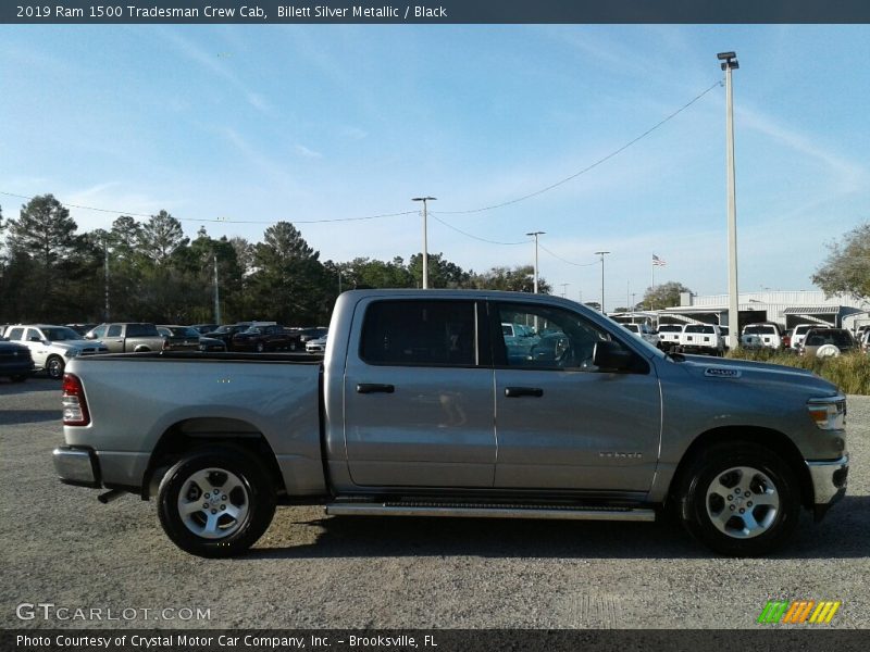 Billett Silver Metallic / Black 2019 Ram 1500 Tradesman Crew Cab