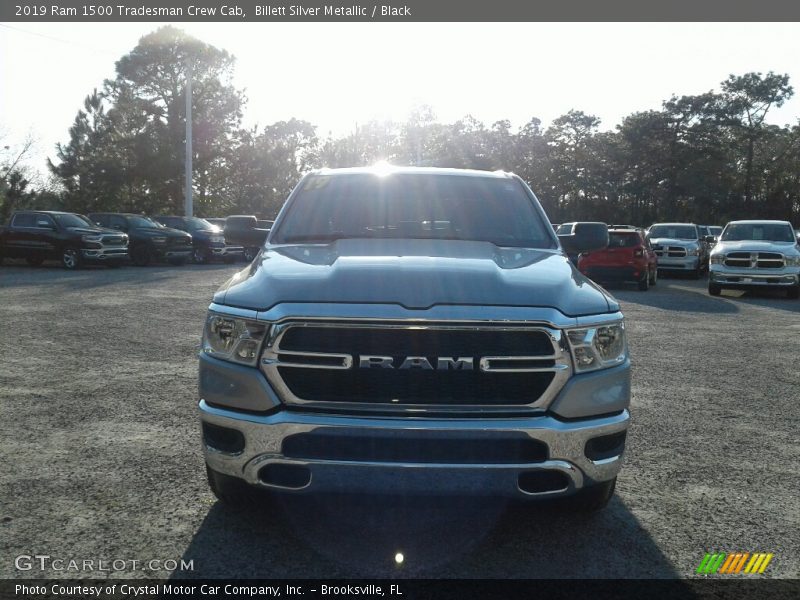 Billett Silver Metallic / Black 2019 Ram 1500 Tradesman Crew Cab