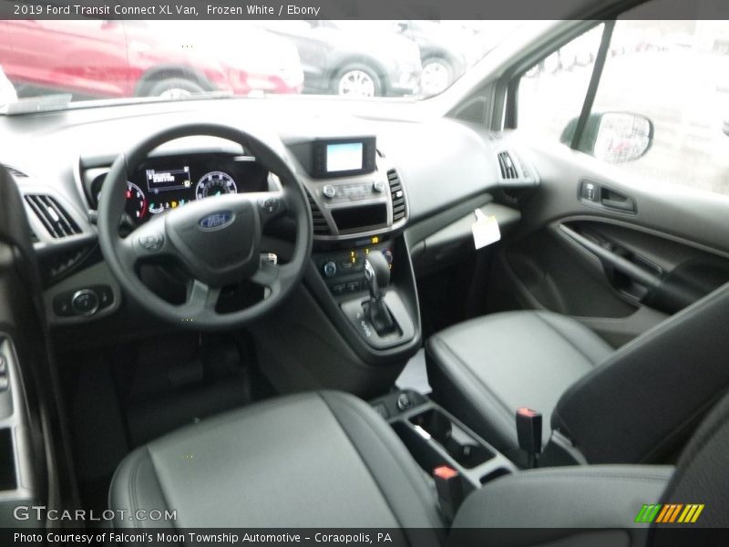Frozen White / Ebony 2019 Ford Transit Connect XL Van