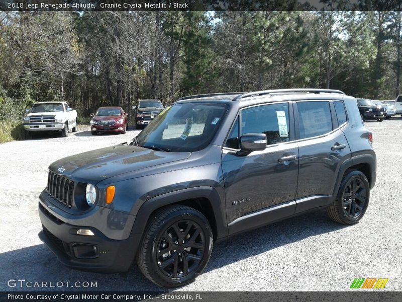 Granite Crystal Metallic / Black 2018 Jeep Renegade Altitude