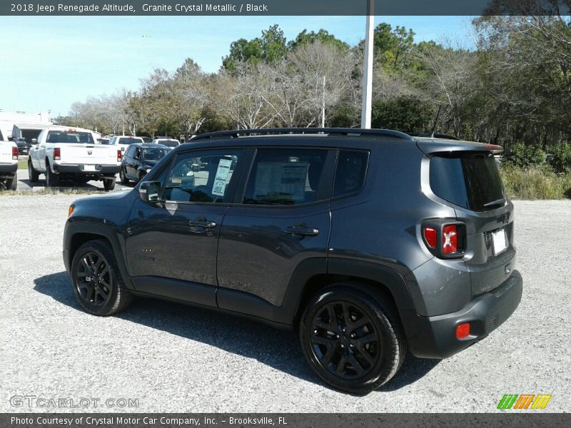 Granite Crystal Metallic / Black 2018 Jeep Renegade Altitude
