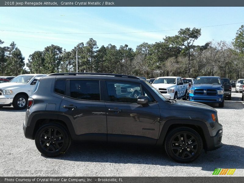 Granite Crystal Metallic / Black 2018 Jeep Renegade Altitude