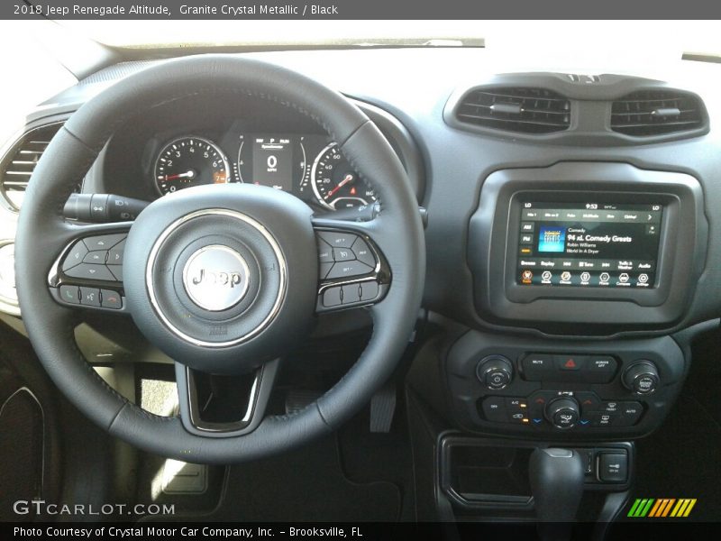 Granite Crystal Metallic / Black 2018 Jeep Renegade Altitude