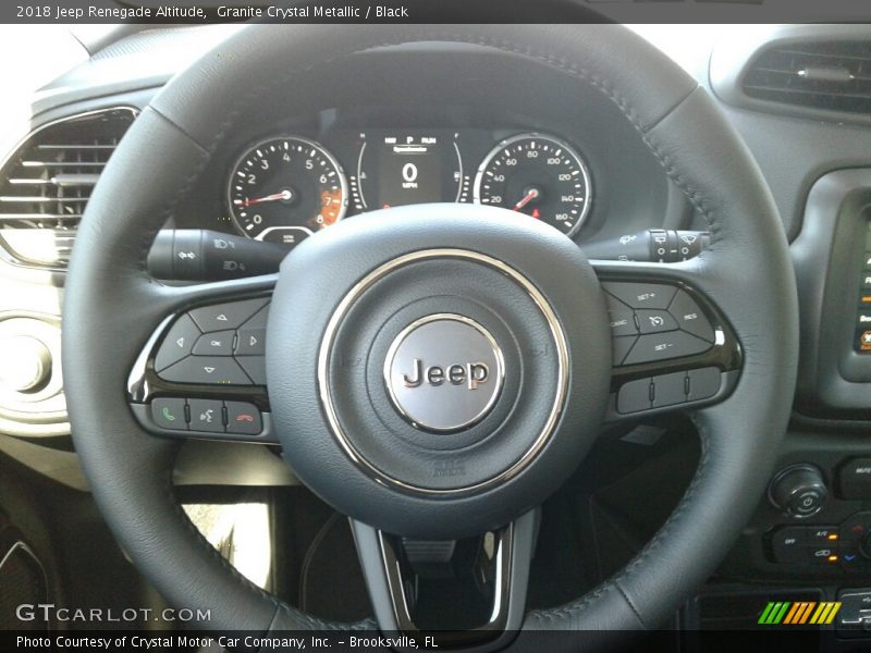 Granite Crystal Metallic / Black 2018 Jeep Renegade Altitude