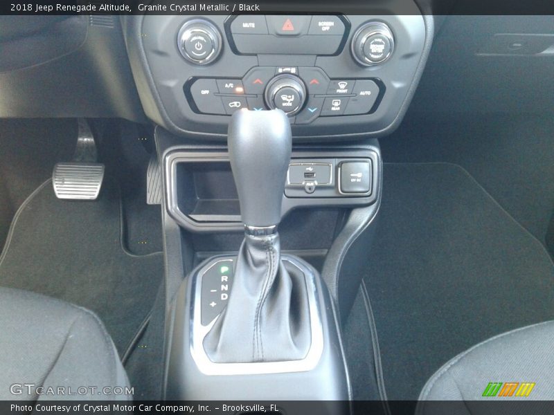 Granite Crystal Metallic / Black 2018 Jeep Renegade Altitude