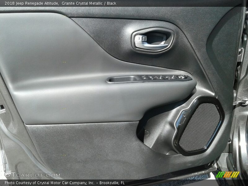 Granite Crystal Metallic / Black 2018 Jeep Renegade Altitude