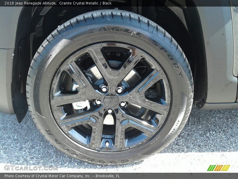 Granite Crystal Metallic / Black 2018 Jeep Renegade Altitude