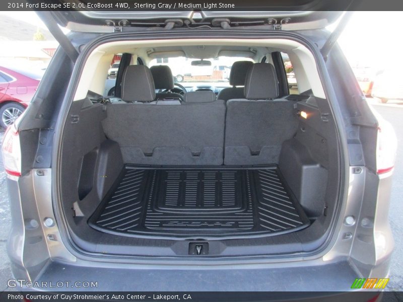 Sterling Gray / Medium Light Stone 2014 Ford Escape SE 2.0L EcoBoost 4WD