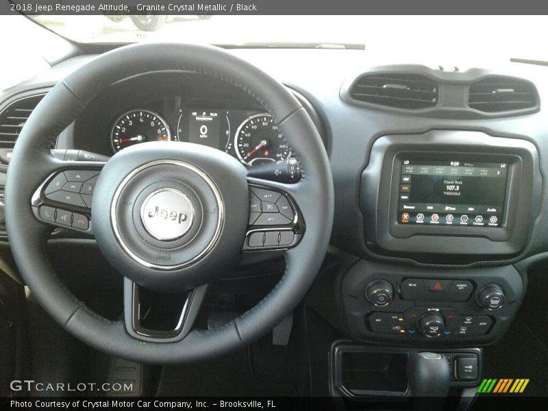 Granite Crystal Metallic / Black 2018 Jeep Renegade Altitude