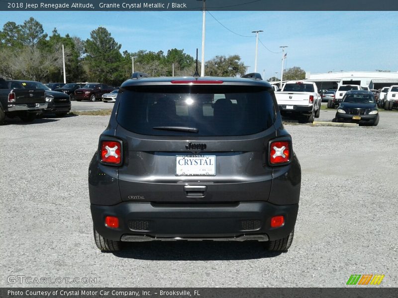 Granite Crystal Metallic / Black 2018 Jeep Renegade Altitude