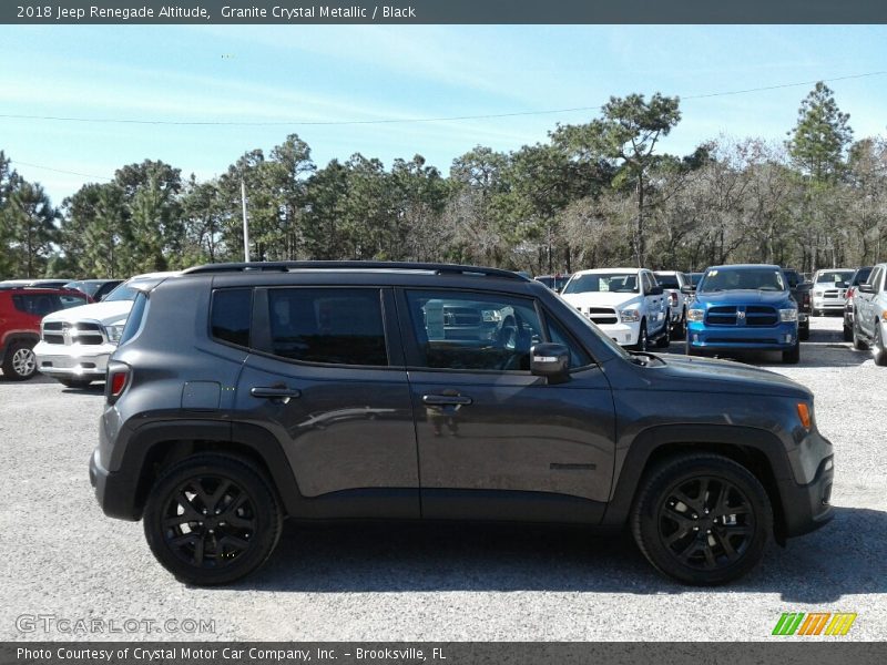 Granite Crystal Metallic / Black 2018 Jeep Renegade Altitude