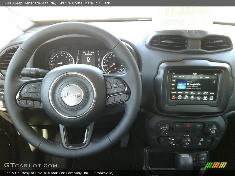 Granite Crystal Metallic / Black 2018 Jeep Renegade Altitude