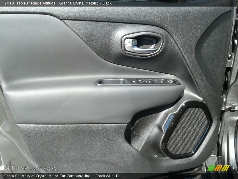Granite Crystal Metallic / Black 2018 Jeep Renegade Altitude