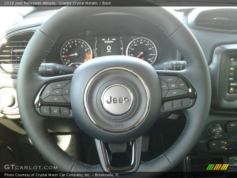 Granite Crystal Metallic / Black 2018 Jeep Renegade Altitude