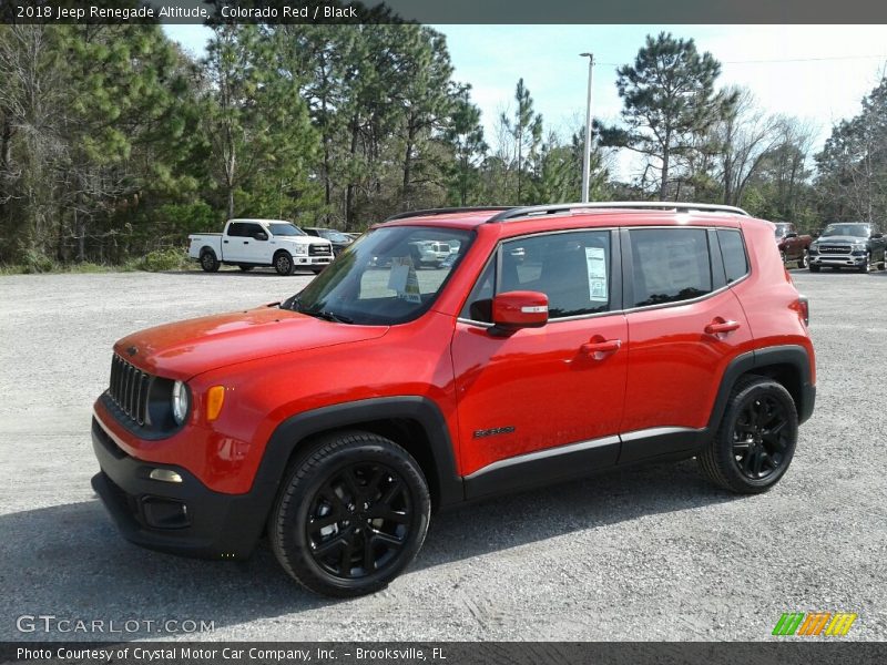 Colorado Red / Black 2018 Jeep Renegade Altitude