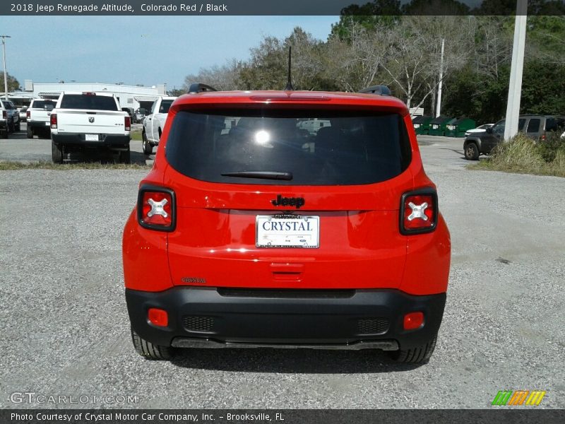 Colorado Red / Black 2018 Jeep Renegade Altitude